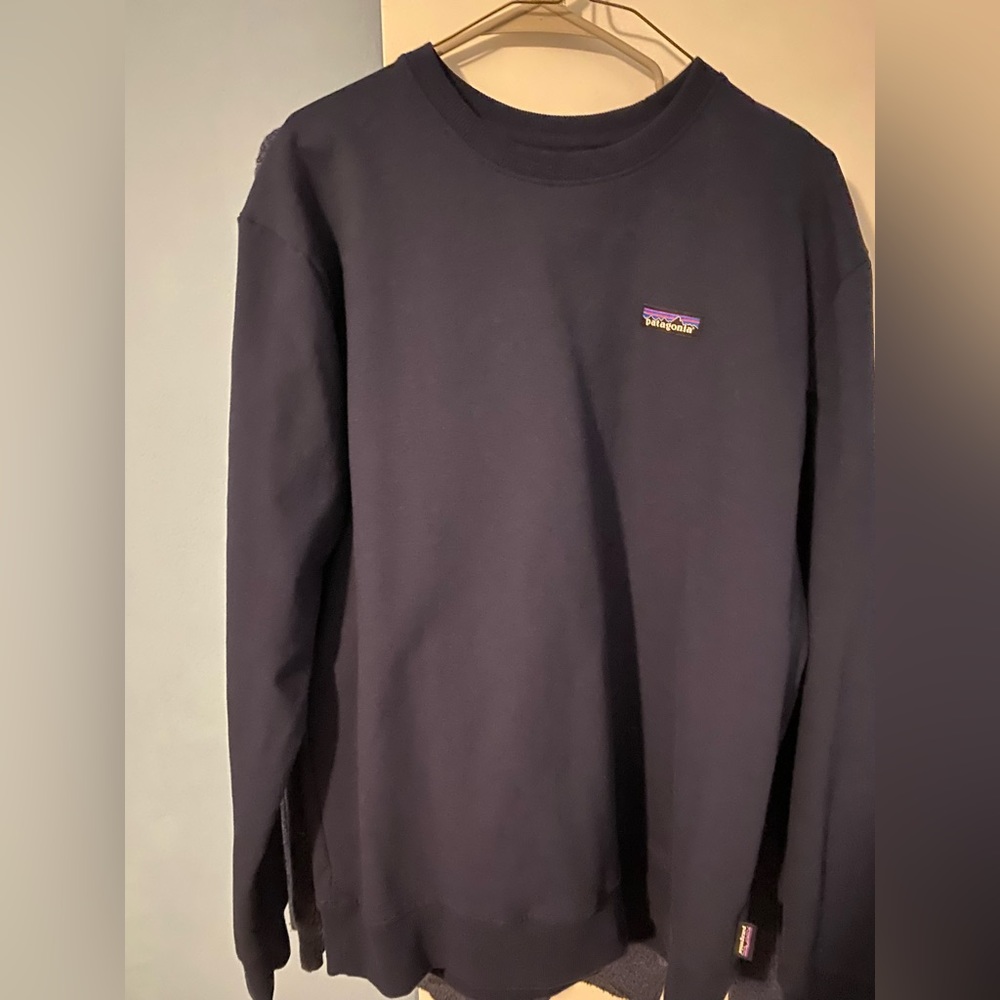 Patagonia Men's Crewneck Sweater - Navy
